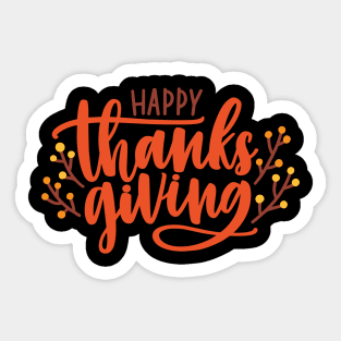 Thanksgiving Sticker